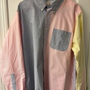 Colorblock Men's Shirt